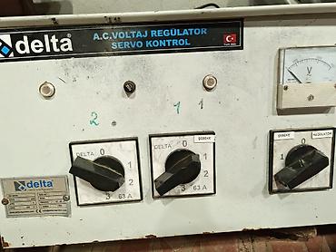 surətlər paneli: Delta A.C. Voltaj Regülatörü – Servo Kontrol Məhsul təsviri: - — 1