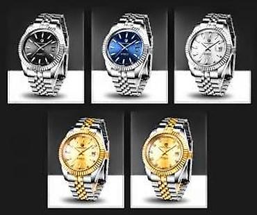 Ručni satovi: PAGANI DESIGN PD-1645 - 42m - Silver - Rolex DatejustHomage Potpuno — 15