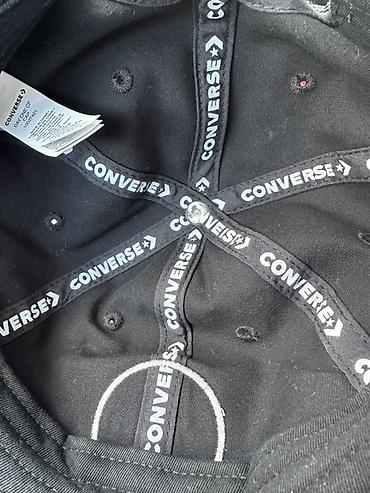 kepka: Kepka, Converse, Yeni, rəng - Qara, One size — 4