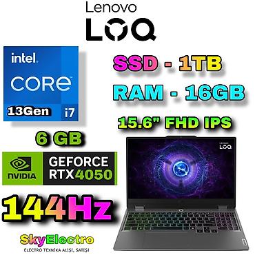 Yeni Lenovo LOQ, 15.6 ", Intel Core i7, 1 TB, Pulsuz çatdırılma, Rayonlara çatdırılma, Ünvandan götürmə