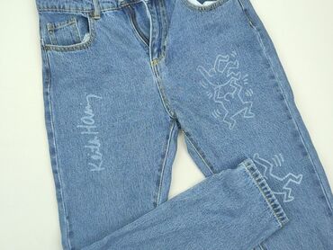 reserved spodnie w krate: Jeans, Reserved, 13 years, 158, condition - Perfect