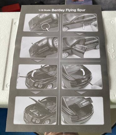 Avtomobil modelləri: Коллекционная модель Bentley Flying Spur W12 Diamond Black 2012 — 7