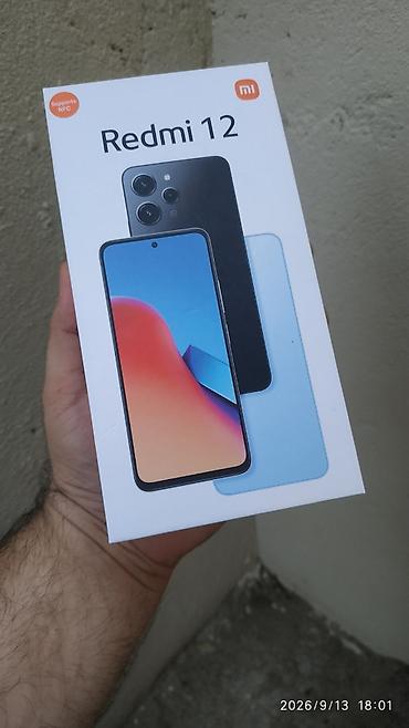 redmi c11: Redmi 12, 128 GB, rəng - Qara, Sensor — 1