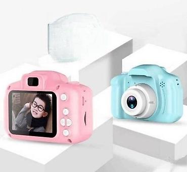tablet za crtanje: Fotoaparat za decu roze i plavi. fotoaparat za decu roze i plavi — 1