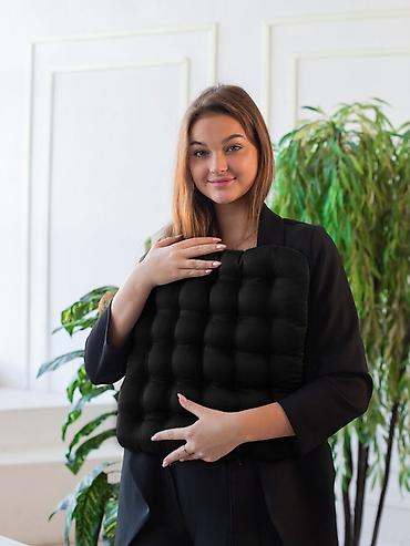 təbii qazon: Qarabaşaq qabığı ilə ortopedik oturacaq yastığı Brend: Smart Textile — 6