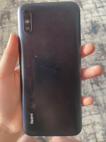 чехол для редми 9 с: Redmi, Redmi 9A, түсү - Кара