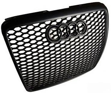 RS MASKA AUDI A6 C6 CRNA (1) | Prednja maska resetka RS LOOK crna