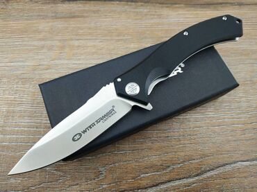 Складной нож Avalon от With Armour сталь D2, рукоять G10+сталь для