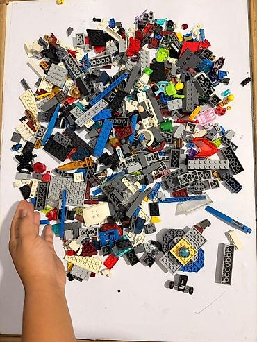 Смешанная россыпь оригинальных деталей LEGO для свободного at lalafo.kg Смешанная россыпь оригинальных деталей LEGO для свободного