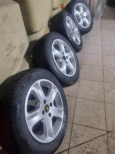 bmw 1990: Комплект из 4 колес в сборе: литые диски + шины. - Диски — 3