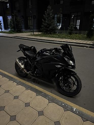Транспорт: Мотоцикл спорт-класса Kawasaki Ninja (черный) Срочно продаю мотоцикл — 4