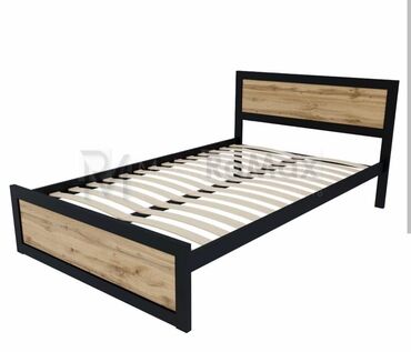 Эки кишилик керебет, Жаңы, Without a mattress, узуну - 200 см