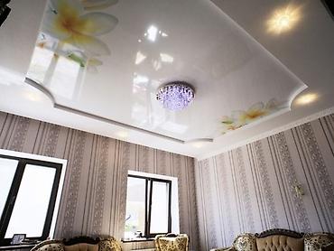 Натяжной потолок: Натяжной потолок Глянцевое, Матовое, 3D потолки Монтаж, Гарантия, Демонтаж — 8