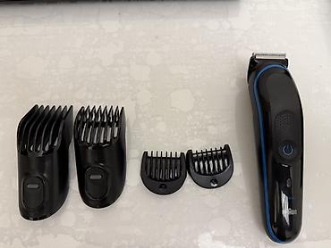 Məişət texnikası: Braun çoxfunksiyalı trimmer dəsti Xüsusiyyətlər: - Üz, bədən və saç — 2