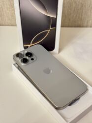 китайский айфон 16 про макс: IPhone 16 Pro Max, Б/у, 256 ГБ, White Titanium, Кабель, Коробка, Чехол, 93 %