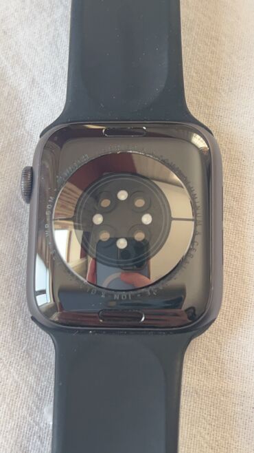 apple watch 4 44: Б/у, Смарт часы, Apple, Сенсорный экран, цвет - Черный
