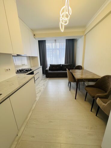 очень срочно участок: 1 комната, 47 м², Элитка, 7 этаж, Дизайнерский ремонт