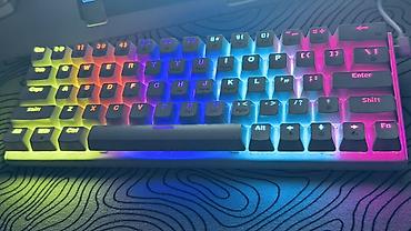 ipad min 5: RGB işıqlanmaya malik 60% mexaniki klaviatura - 63 düyməli kompakt — 1