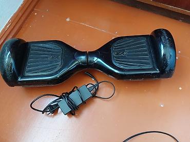 Giroskuterlər: Elektrik giroskuter (hoverboard) – qara rəng - İki təkərli, balanslı — 1