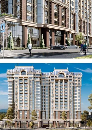 Продажа квартир: 1 комната, 56 м², Элитка, 16 этаж, ПСО (под самоотделку)