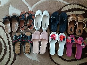 Basanoşka və səndəllər: Ölçü: 39, Yeni — 16