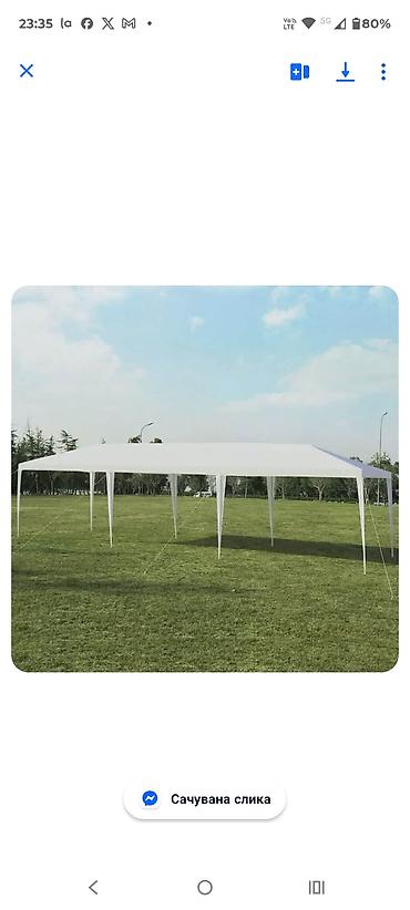 tamaris drvo: Tenda paviljon za zabave bez stranica 9 x 3 m - 15.900 din Paviljon — 2