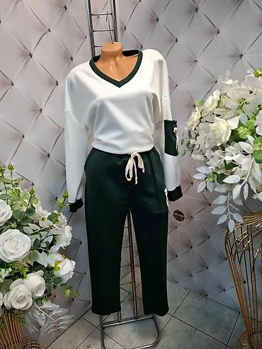 Gornji i donji deo: Ženski komplet trenerke – više modela i boja - Dvodijelni set: gornji — 7