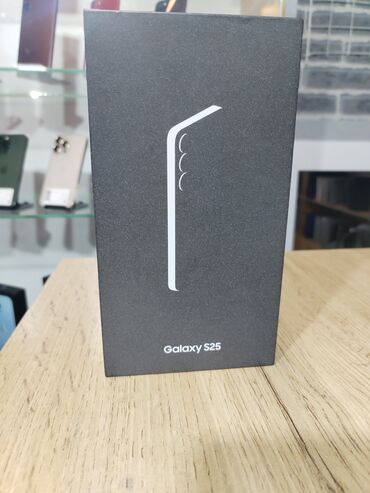Samsung: Samsung S25, 256 GB, rəng - Mavi, Barmaq izi