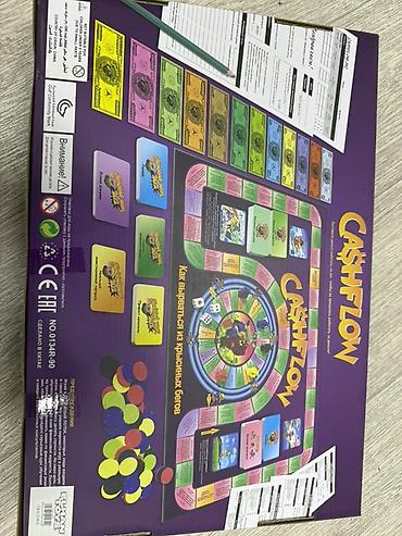 Спорт жана хобби: Настольная игра Cashflow (Русская версия) Обучающая экономическая — 3