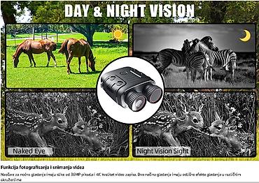 Dvogledi i teleskopi: Digitalne dvogledne naočare sa snimanjem – 10 MP fotografije i 1080p — 10