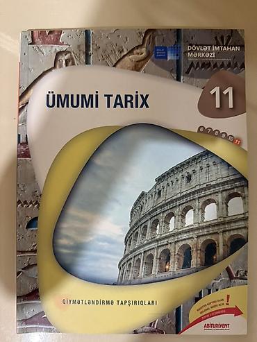 tar: 11-ci sinif üçün “Ümumi tarix” qiymətləndirmə tapşırıqları kitabı — 1