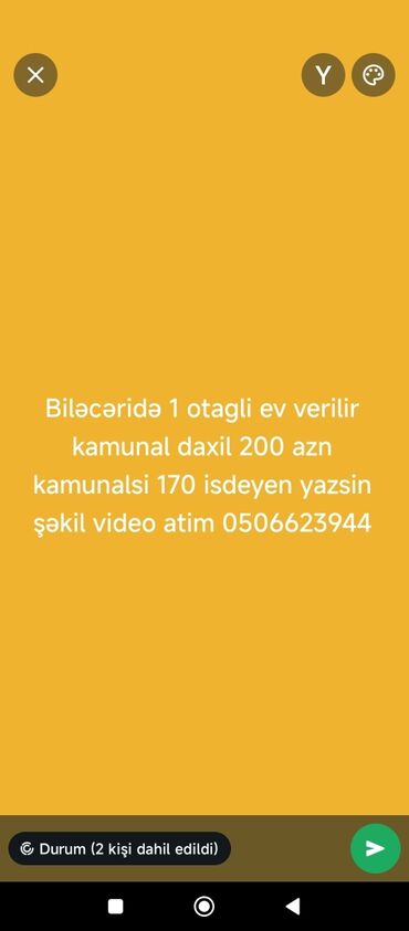 kiraye evler 2022 1 otaqli: Uzunmüddətli kirayə mənzillər