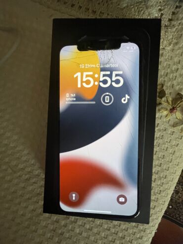 Apple iPhone: IPhone X, 256 GB, Black Titanium, Qırıq, Face ID