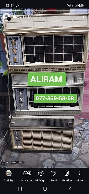 mawin ucun kondisioner: Alıram — 1