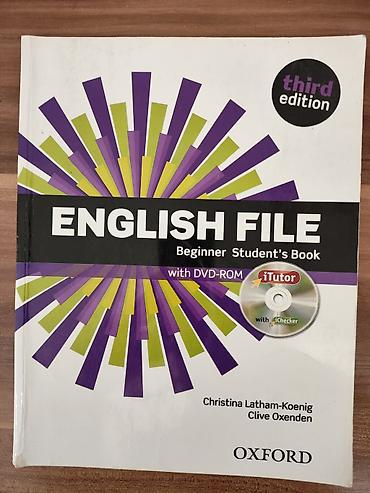 kitab derslik: Məhsul: Oxford English File/New English File – Beginner səviyyəsi üçün — 3