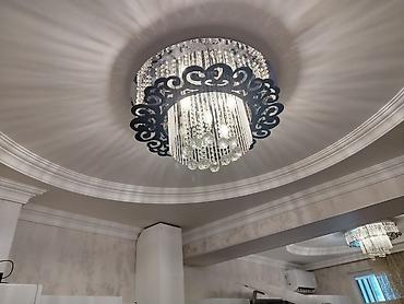 led lanpalar: Çılçıraq, 10 və daha çox lampa, Metal — 1