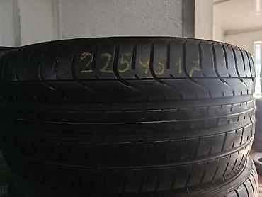 vw: Шины 225 / 45 / R 17, Лето, Б/у, 1 шт, Легковые — 1