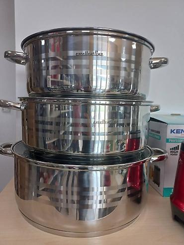 karcher pegla na paru: Set velikih šerpi Excellent line 3BP (3SB) - 9200 din Ukupne — 1