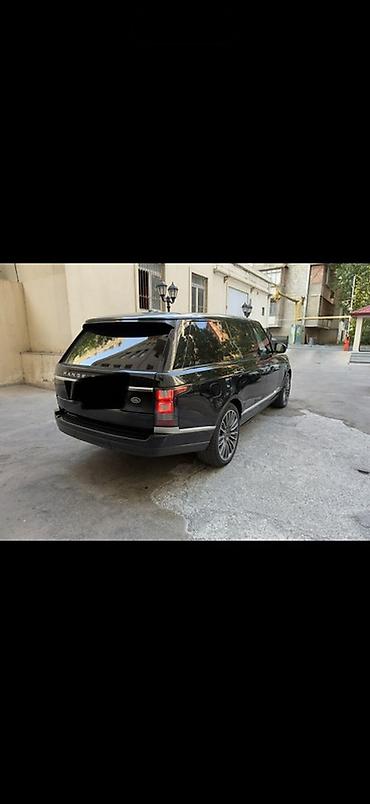 Land Rover: Range Rover (L405) – qara rəngli, tam ölçülü lüks SUV masın ıdeal — 4