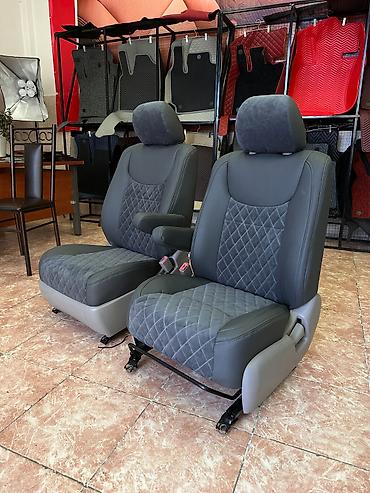 авточехолы: Чехлы Алькантара, цвет - Оранжевый, Toyota, Новый, Самовывоз — 1