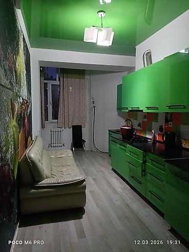 2 room: 1 комната, Аламединский рынок / базар, Душевая кабина, Постельное белье, Кондиционер — 8