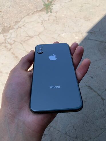 монитор gx: IPhone Xs, Колдонулган, 64 ГБ, Кара, Коргоочу айнек, 83 %