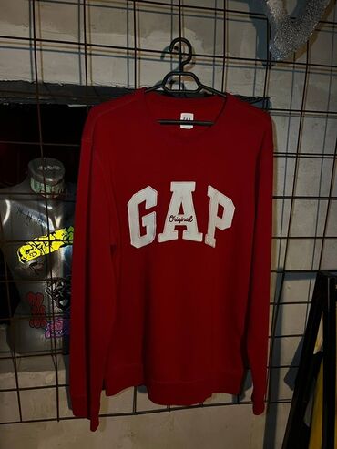 мусулманская одежда: Яркий красный свитшот GAP

size M