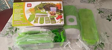 nicer dicer: Tərəvəz kəsən-doğrayan Nicer Dicer Plus 14-ü 1-də Dəstdə əşya sayı — 1