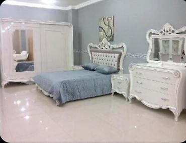 2 el esyalar: İkinəfərlik çarpayı, Dolab, Termo, Tumba, İşlənmiş — 1