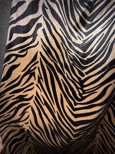versage sep: Zebra naxışlı uzun don - Model: slip tipli, yüngül və axıcı siluet - — 2