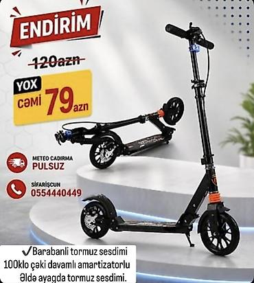 elektrikli scooter baku electronics: Şəhər içi rahat hərəkət üçün qatlanan skuter. Xüsusiyyətlər: - — 1