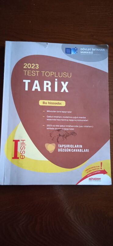 Testlər: Azərbaycan Tarixi Testlər 10-cu sinif, 1-ci hissə, 2023 il