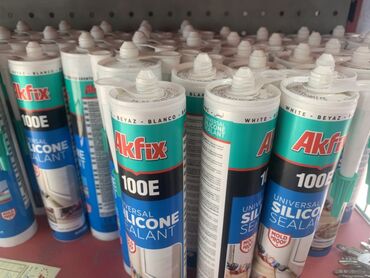 шпаклевка мешок цена: Универсальный силиконовый герметик Akfix 100E. Подходит для широкого