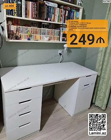 generator az: Düz masa, Stulsuz, Siyirməli, Sadə laminat — 1